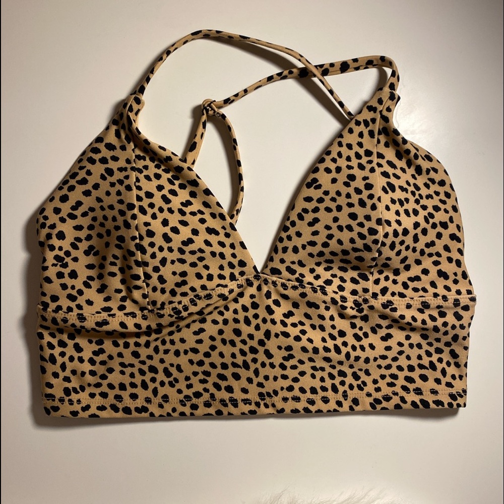 Forever 21 Dalmatian Bra/Crop Top